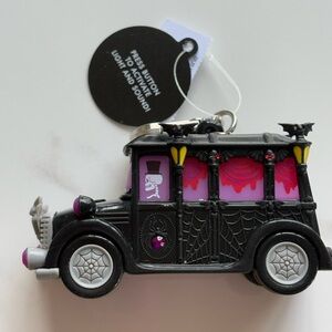 Bath & Body Works Halloween Light Up & Sounds Hearse Pocketbac Sanitizer Holder